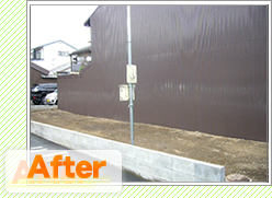 木造2階建て解体After